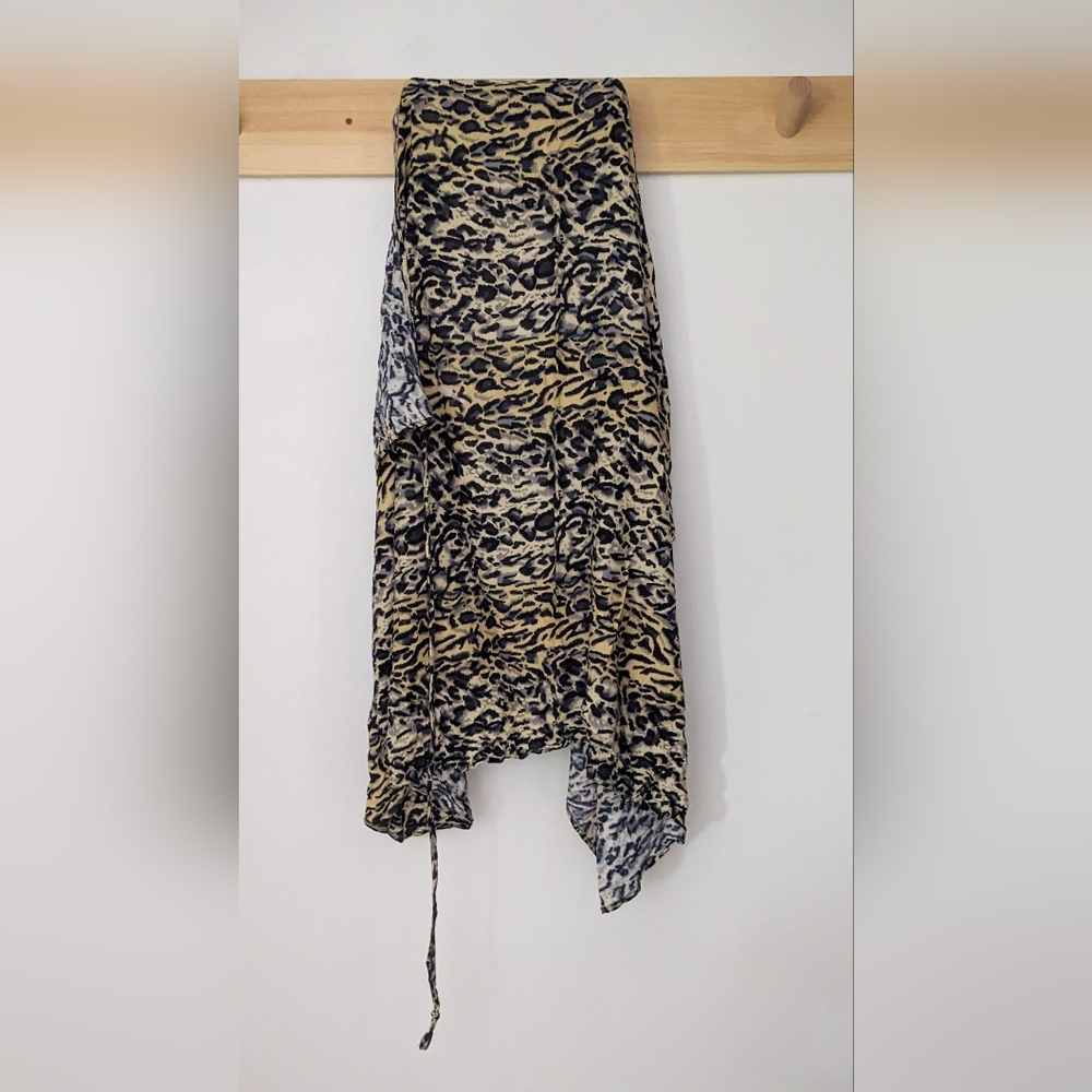 Vintage Wrap Skirt Sarong Beach Towel